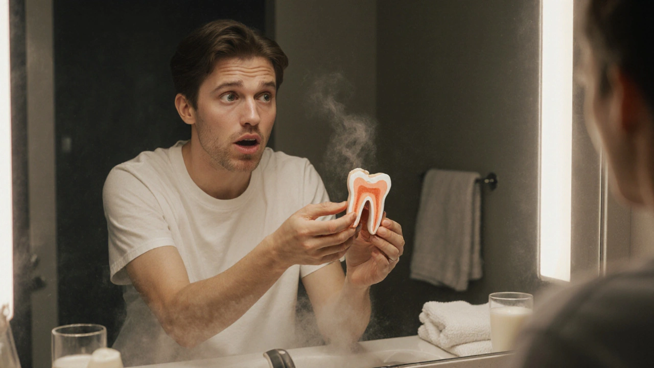 Co se stane, když se mi ulomí kousek zubu? Co udělat hned a jak to lékař vyřeší