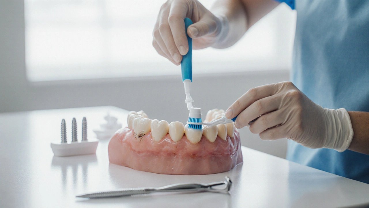 Jak čistit zuby s implantáty: kompletní průvodce pro bezpečnou a dlouhodobou péči