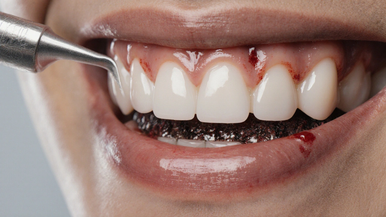 Zubní kámen pod dásní: jak ho odstranit a udržet bílé zuby