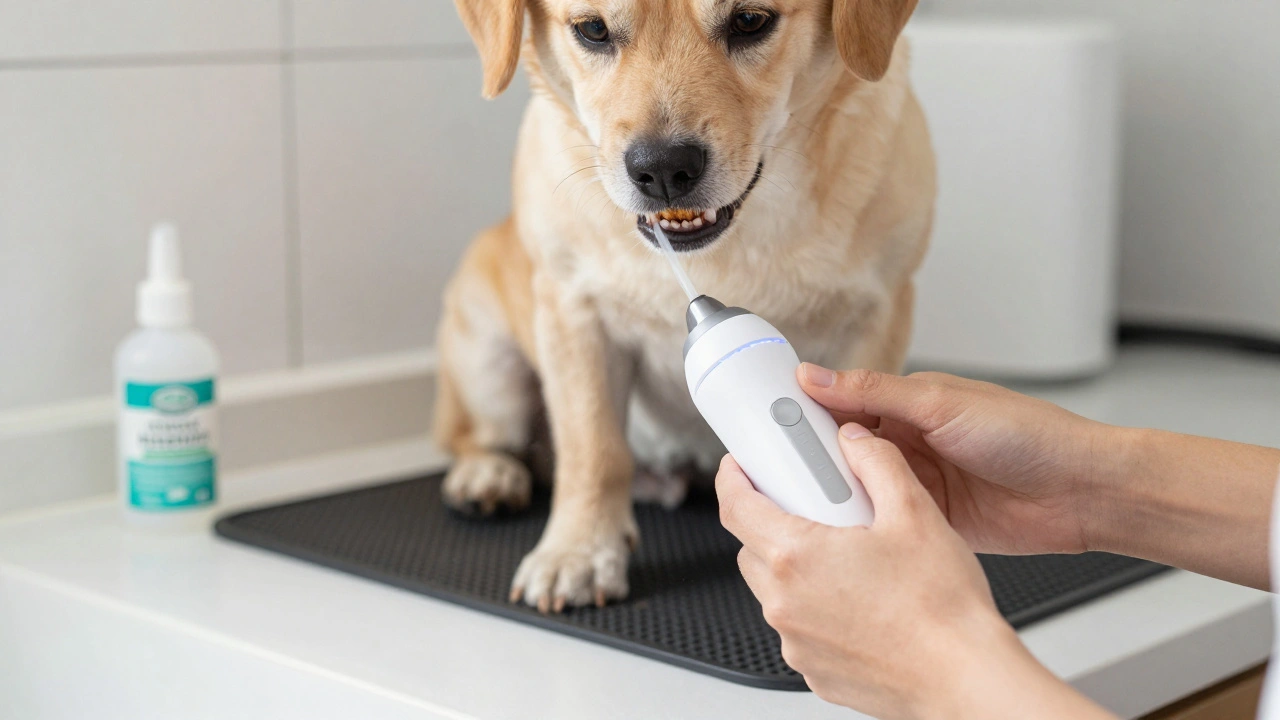 Jak odstranit psovi zubní kámen doma bez návštěvy veterináře