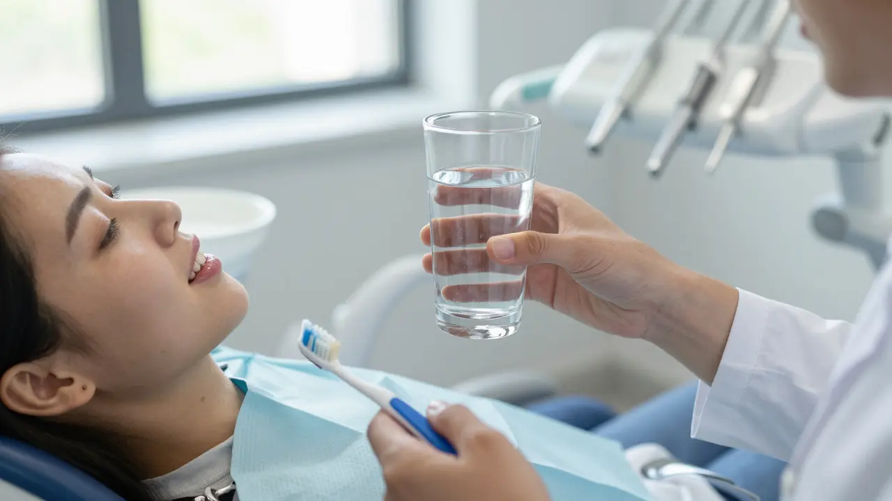 Co dělat po pískování zubů? Praktické pokyny pro rychlé obnovení ústní hygieny