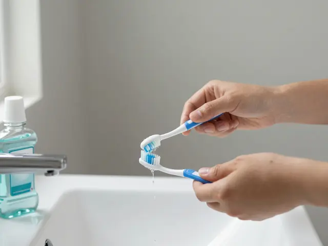 Jak používat zubní vodu správně - průvodce pro čistší ústa a zdravější dásně