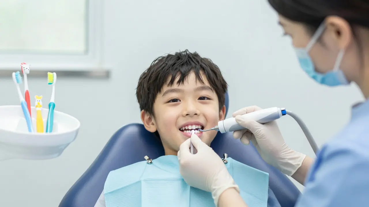 Zubní kámen u dětí: Co byste měli vědět o jeho odstranění?