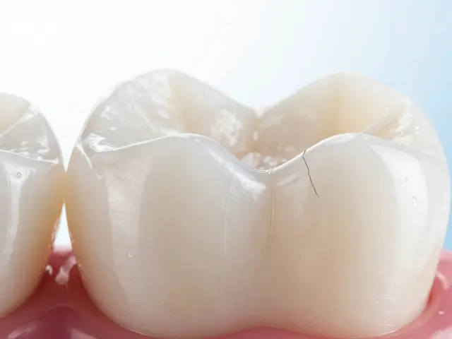 Prasklá zubní sklovina: První pomoc, příčiny a možnosti opravy