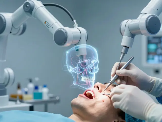 Budoucnost maxilofaciální chirurgie: Robotika, AI a regenerativní medicína