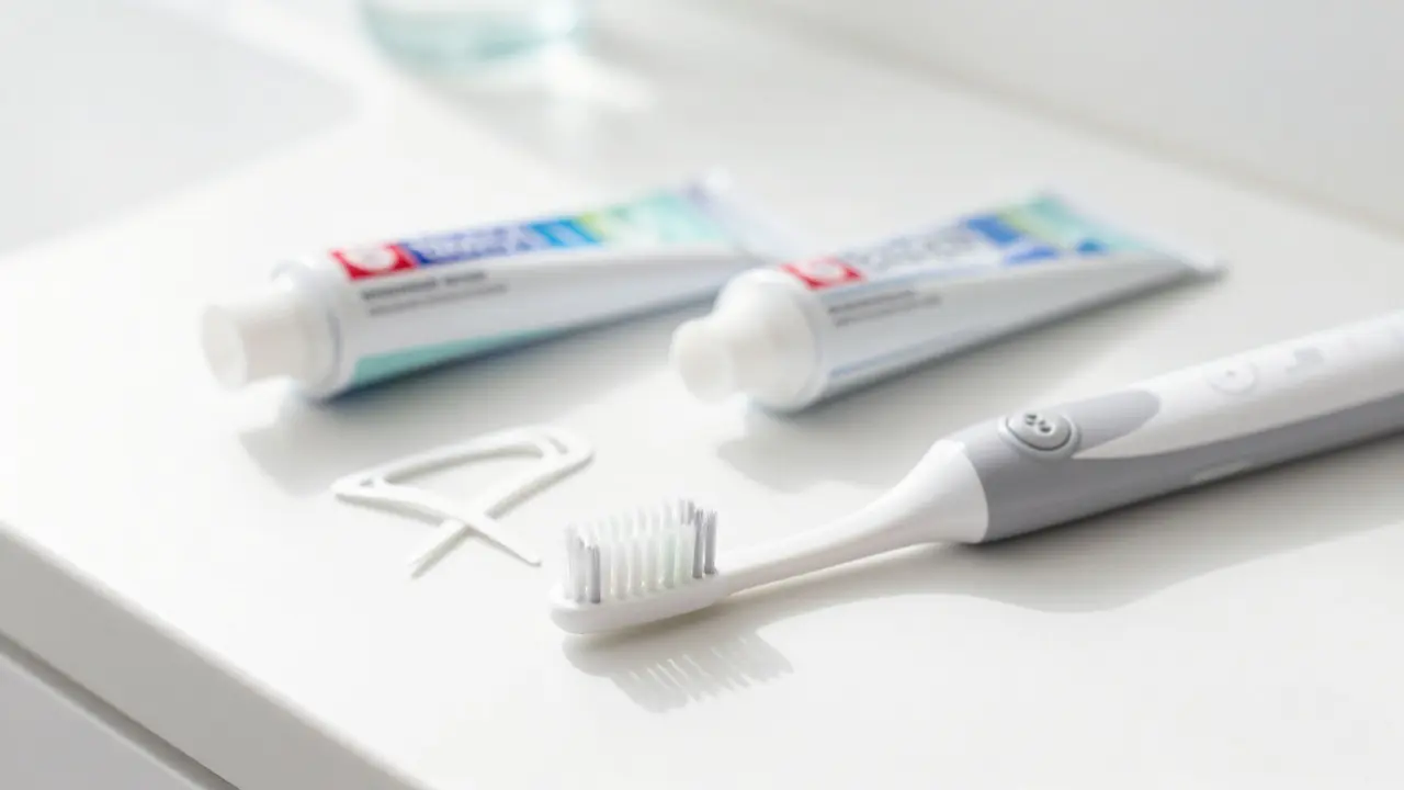 Sada na prevenci zubních problémů a čištění