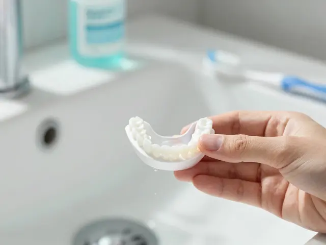 Nasazovací zuby: Kompletní průvodce správnou hygienou a péčí