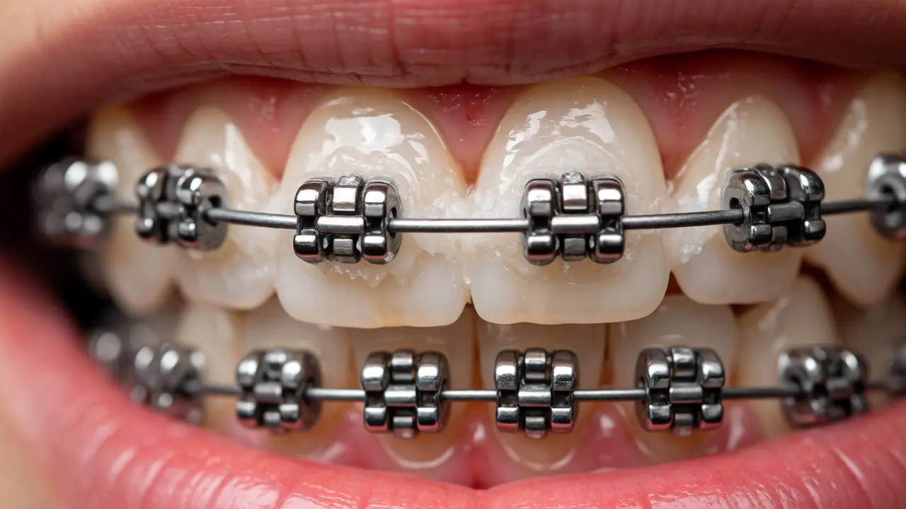 Dentální hygiena při nošení zubních rovnátek: Průvodce čistými zuby