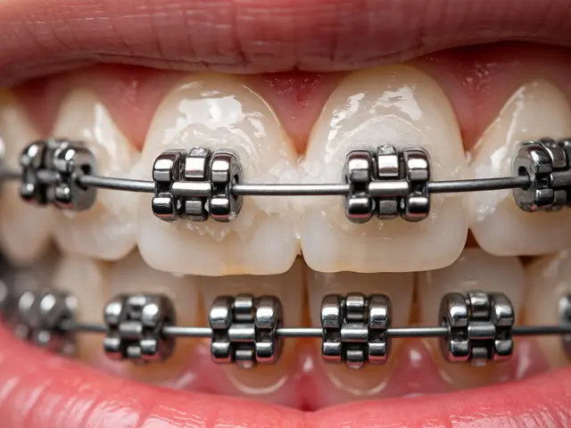 Dentální hygiena při nošení zubních rovnátek: Průvodce čistými zuby